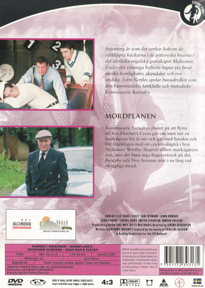 Midsomer Murders 8: Dead Man's Eleven (1999) DVD