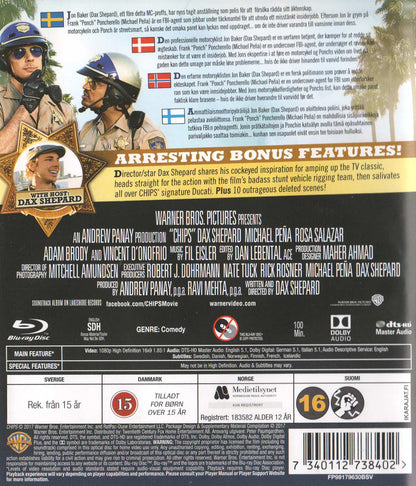 Chips (2017) Blu-ray