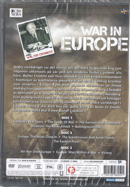 War in Europe (2011) DVD
