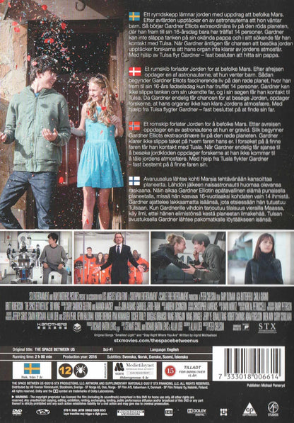 The Space Between Us (2017) DVD