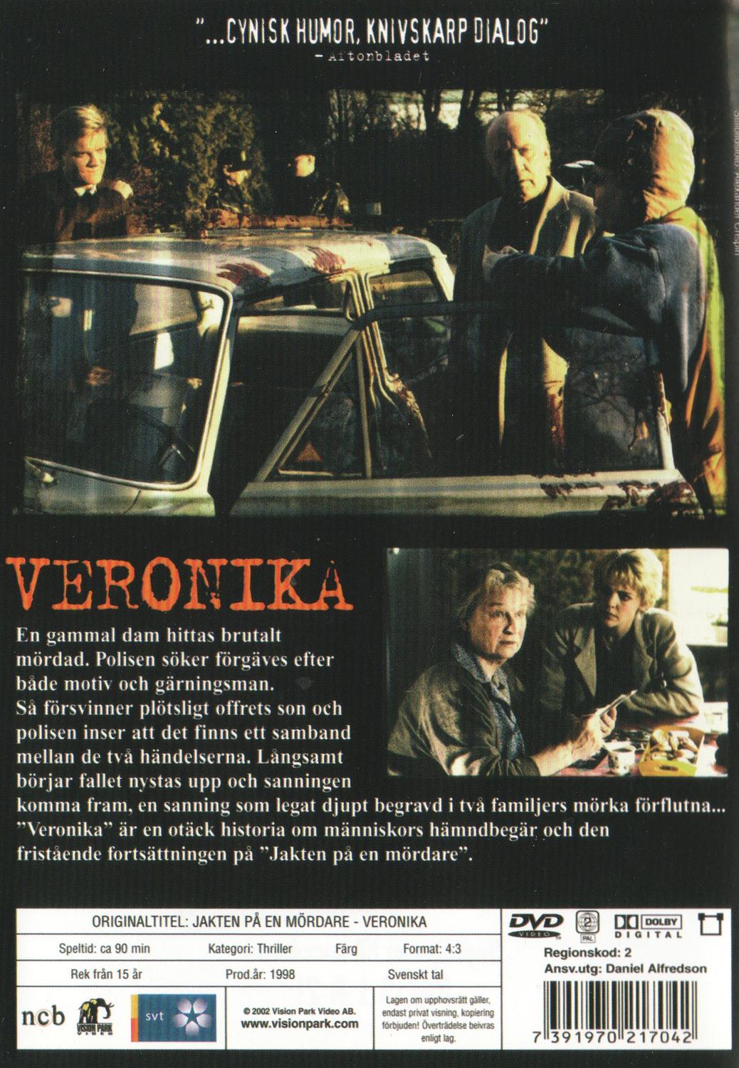 Jakten På En Mördare: Veronika (1998) DVD