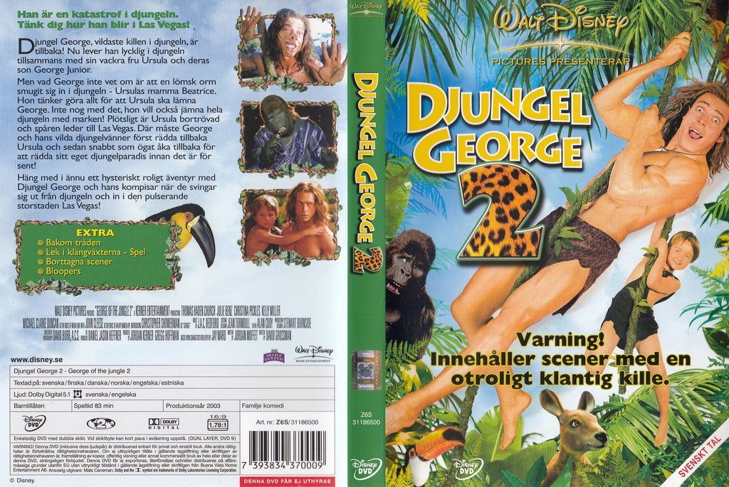 George of the Jungle 2 (2003) DVD