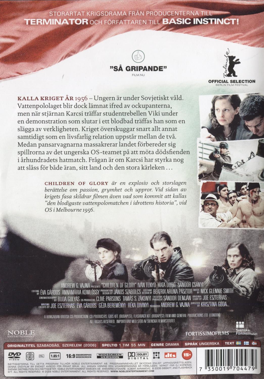 Children of Glory (2006) DVD