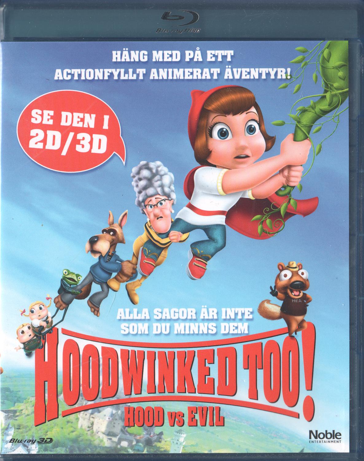 Hoodwinked Too! Hood Vs. Evil (2011) Blu-ray, 3D