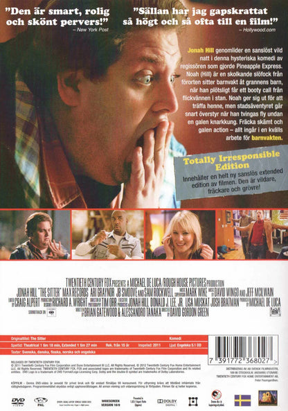 The Sitter (2011) DVD