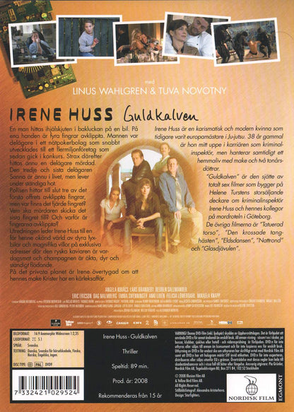 Irene Huss Guldkalven (2008) DVD