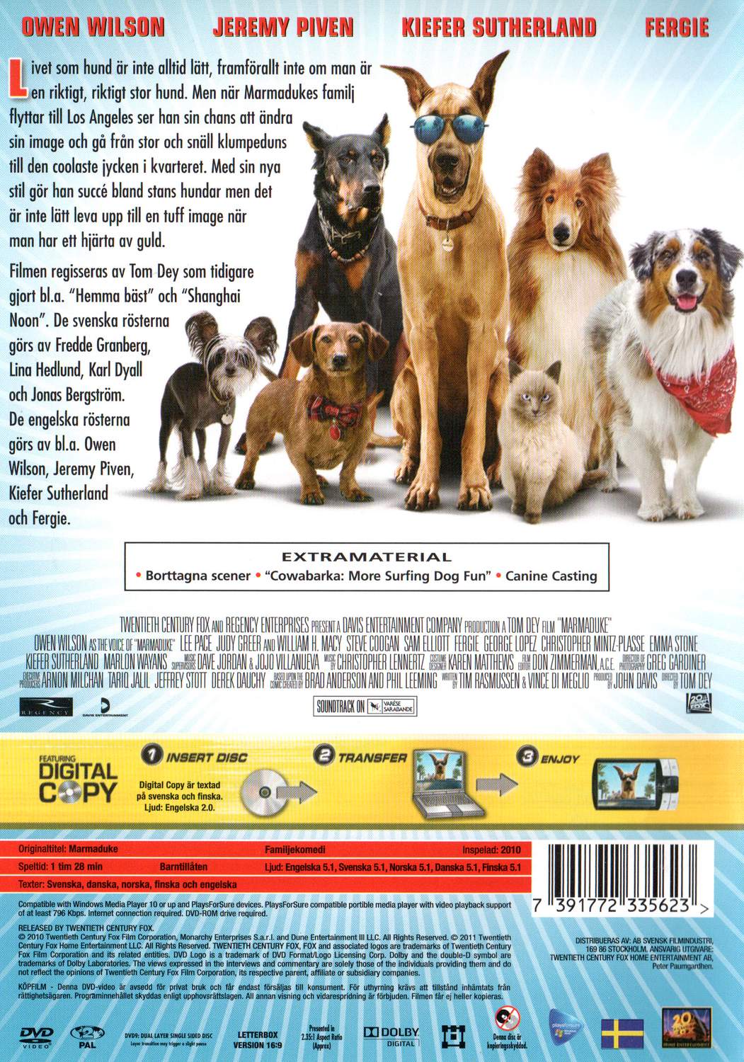Marmaduke (2010) DVD