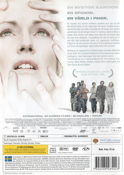 Blindness (2008) DVD