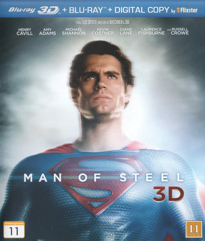Man of Steel 3D (2013) Blu-ray