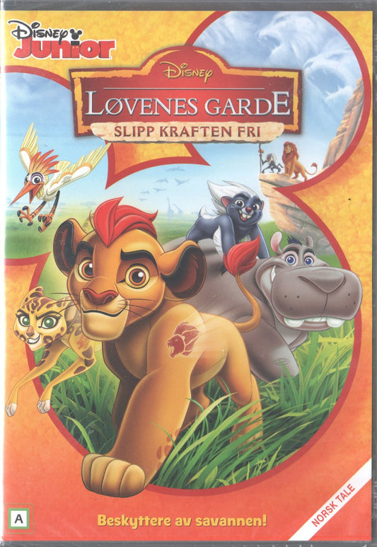 The Lion Guard Unleash the Power (2016) DVD, Norwegian Edition