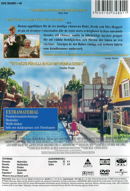 Babe Pig in the City (1998) DVD