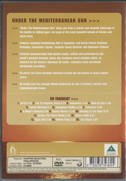 Natures Harmony: Under the Mediterranean Sun (2004) DVD