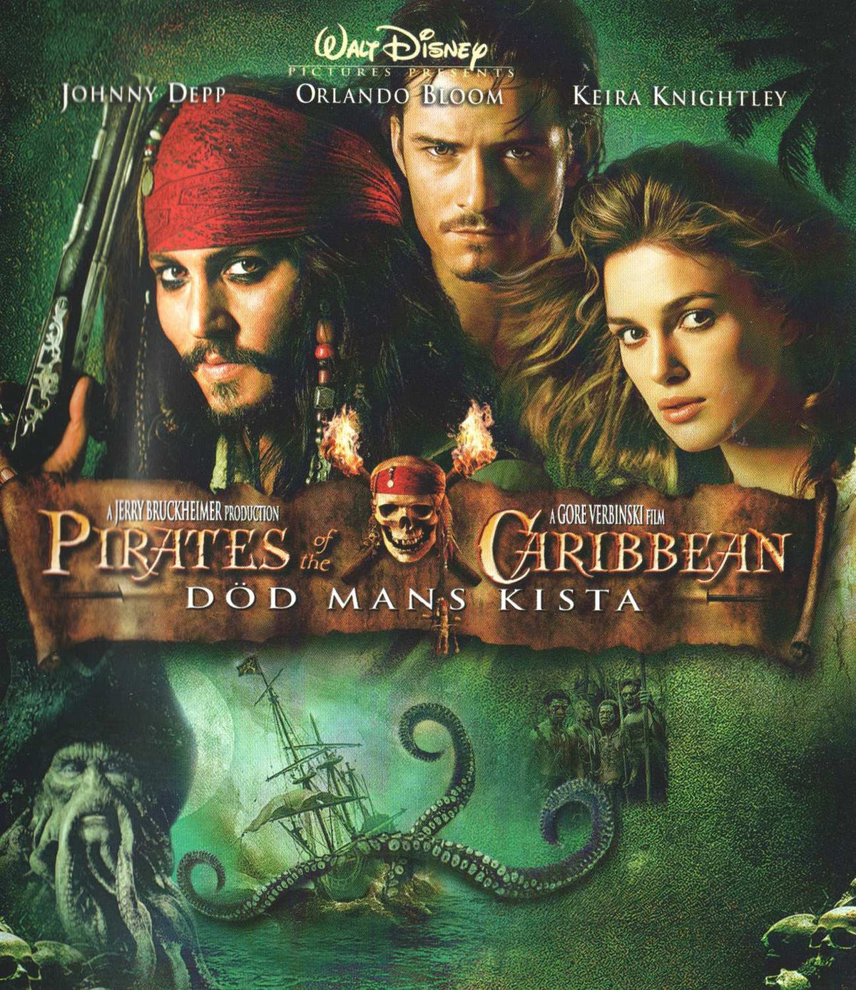 Pirates of the Caribbean Dead Man's Chest (2006) Blu-ray