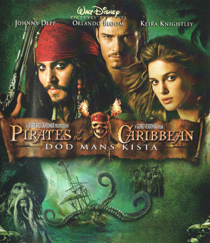 Pirates of the Caribbean Dead Man's Chest (2006) Blu-ray