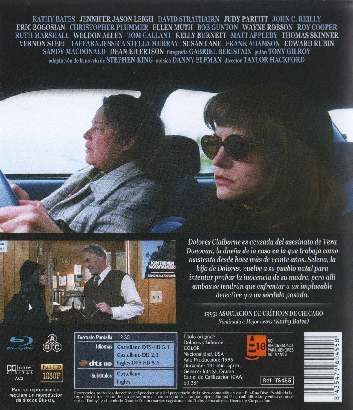 Dolores Claiborne (1995) Blu-ray
