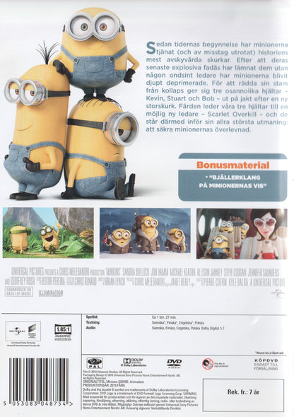 Minions (2015) DVD