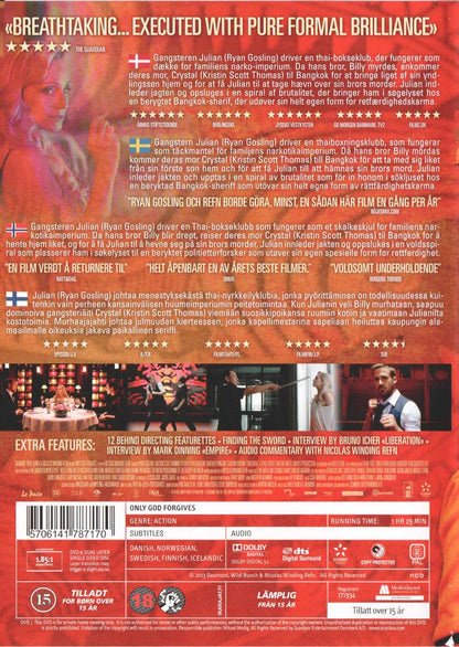 Only God Forgives (2013) DVD