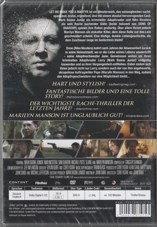 Let Me Make You a Marty (2016) DVD