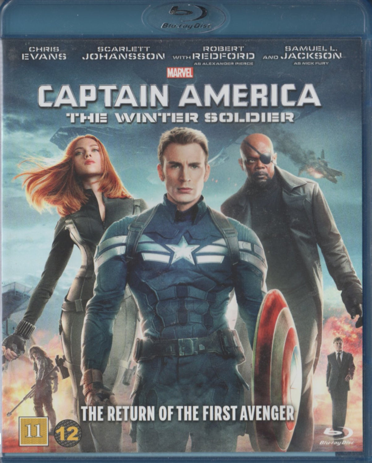 Captain America The Winter Soldier (2014) Blu-ray