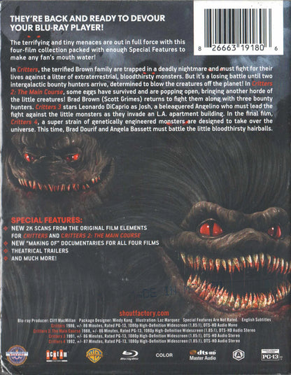 The Critters Collection Blu-ray