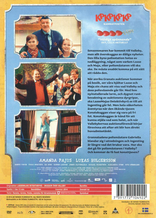 LasseMajas Detektivbyrå Skuggor Över Valleby (2014) DVD