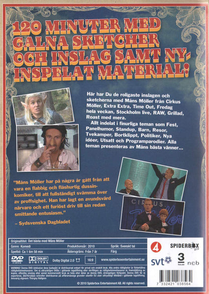Det Bästa Med Måns Möller (2010) DVD