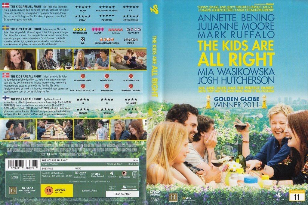 The Kids are All Right (2010) DVD