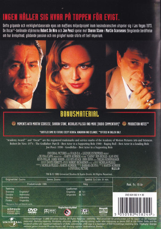 Casino (1995) DVD