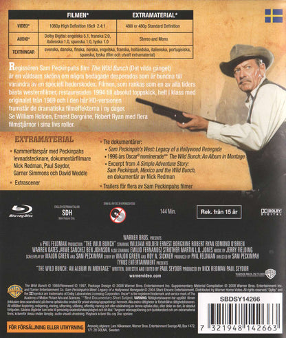 The Wild Bunch (1969) Blu-ray, Director's Cut
