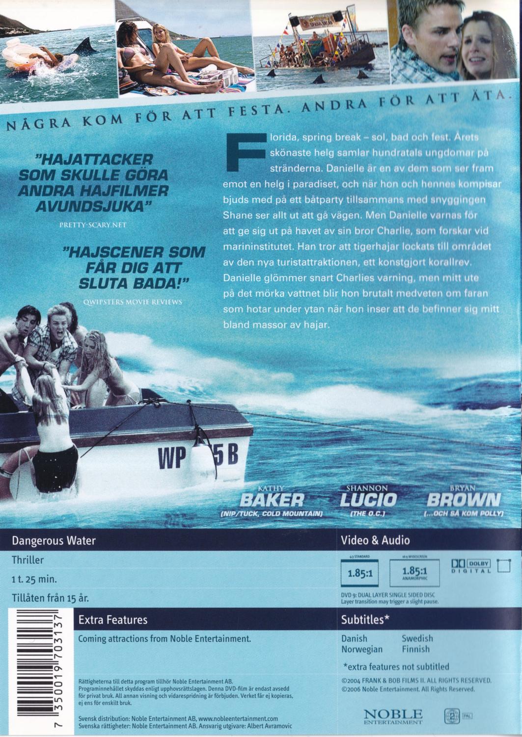 Dangerous Water (2004) DVD