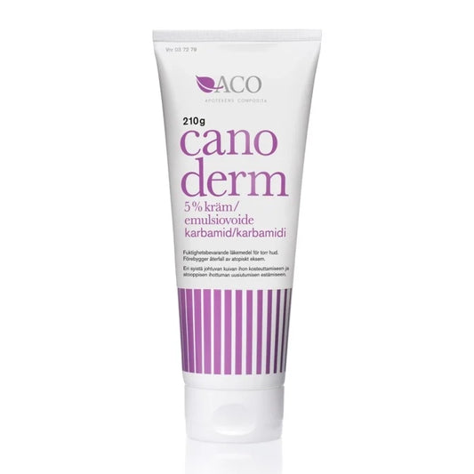 ACO Canoderm 5% Karbamid Treatment Cream For Dry Skin Atopic Eczema 210 gram