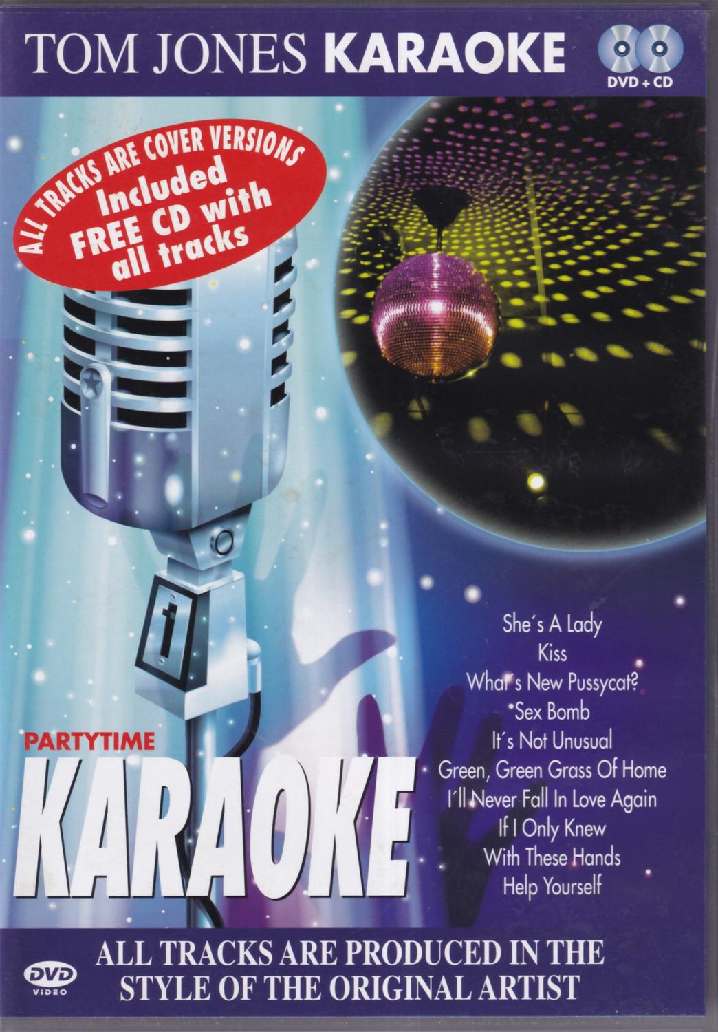 Tom Jones Karaoke DVD