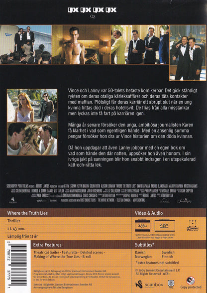 Where the Truth Lies (2005) DVD