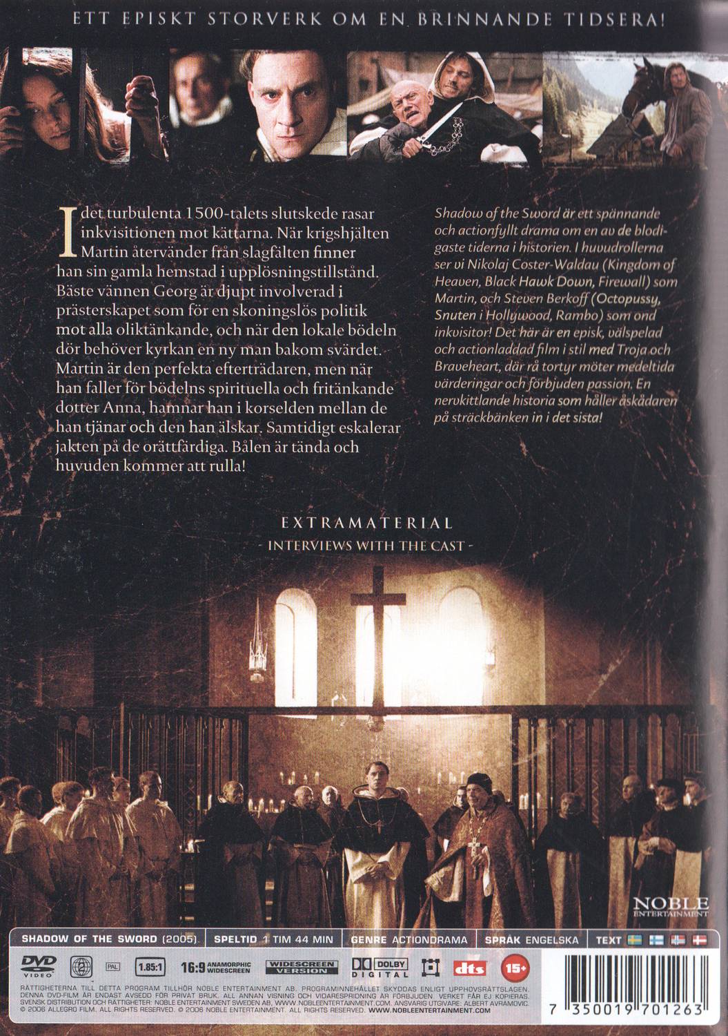 Shadow of the Sword (2006) DVD