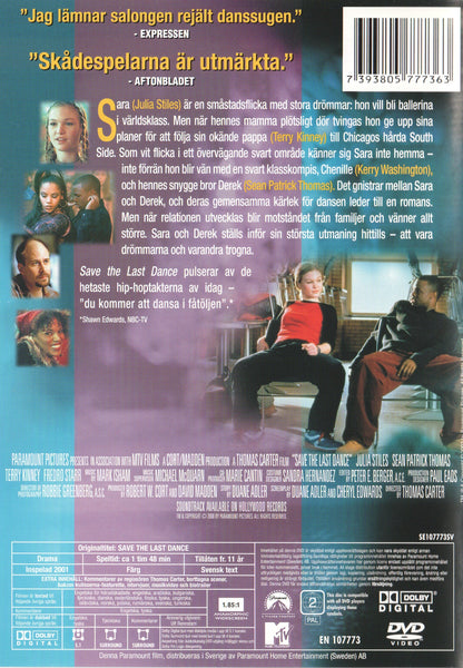 Save the Last Dance (2001) DVD