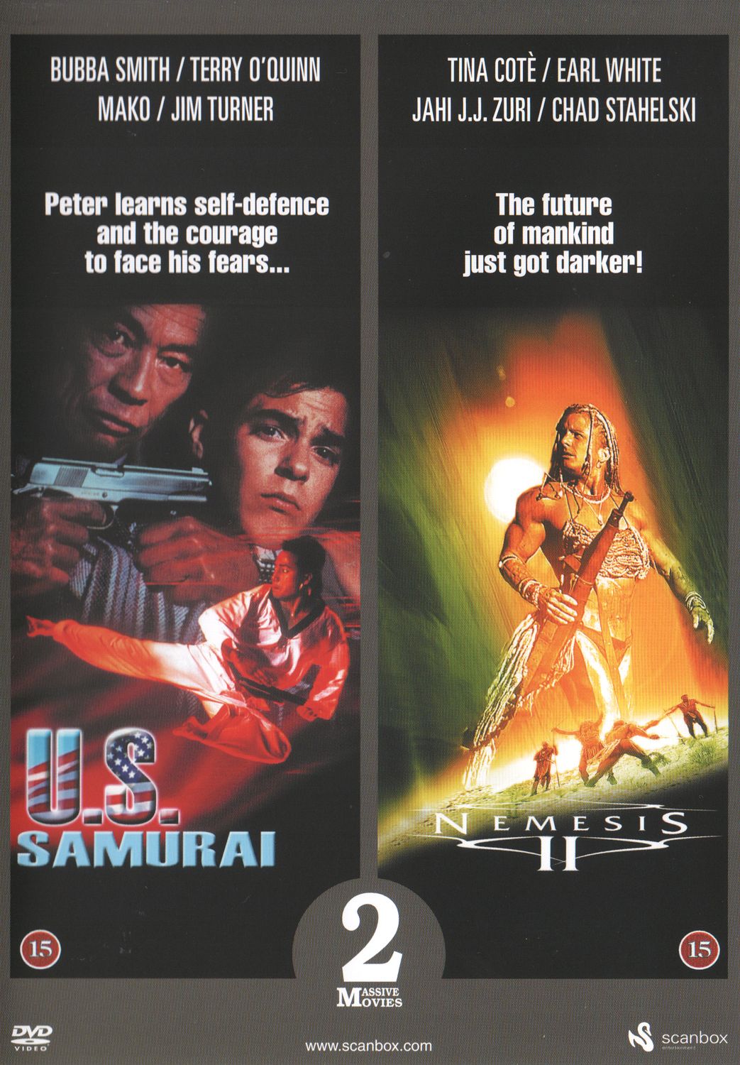 U.S. Samurai & Nemesis II DVD