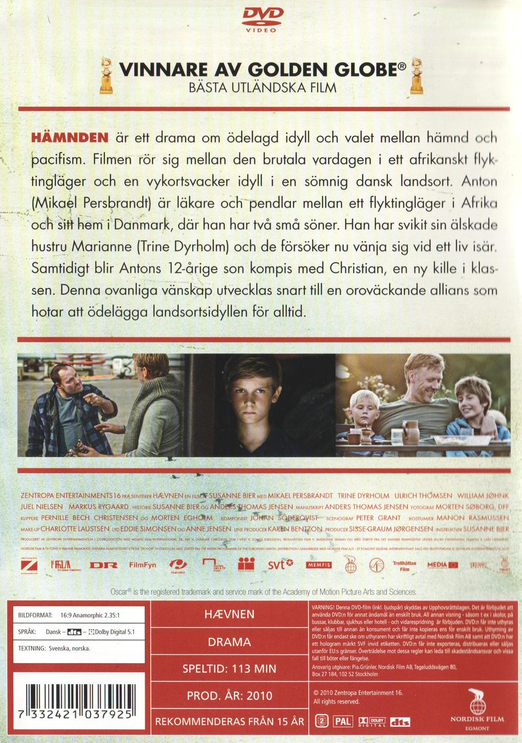 Hævnen (2010) DVD