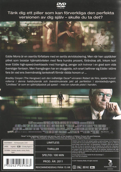Limitless (2011) DVD