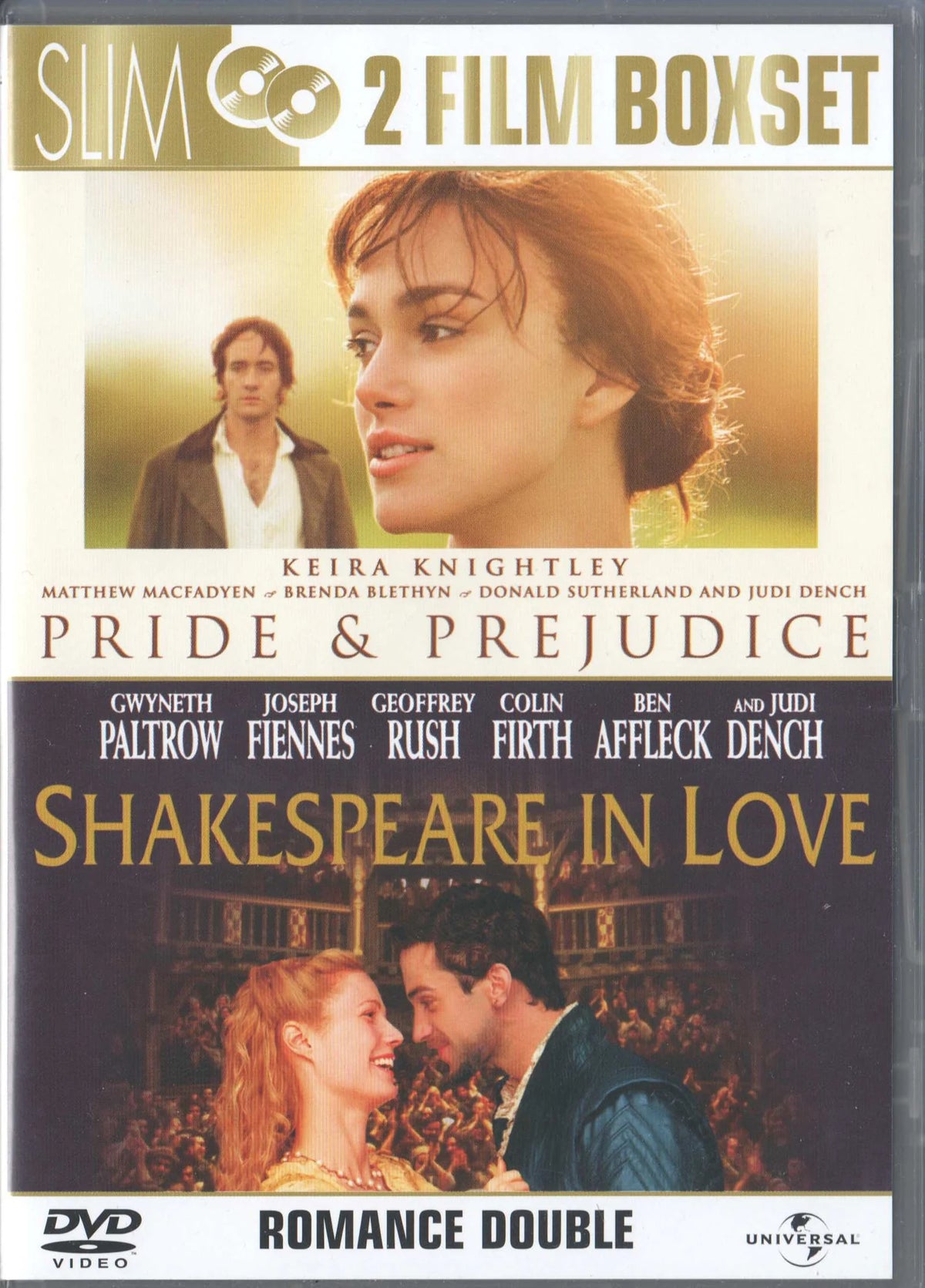 Pride & Prejudice / Shakespear in Love DVD