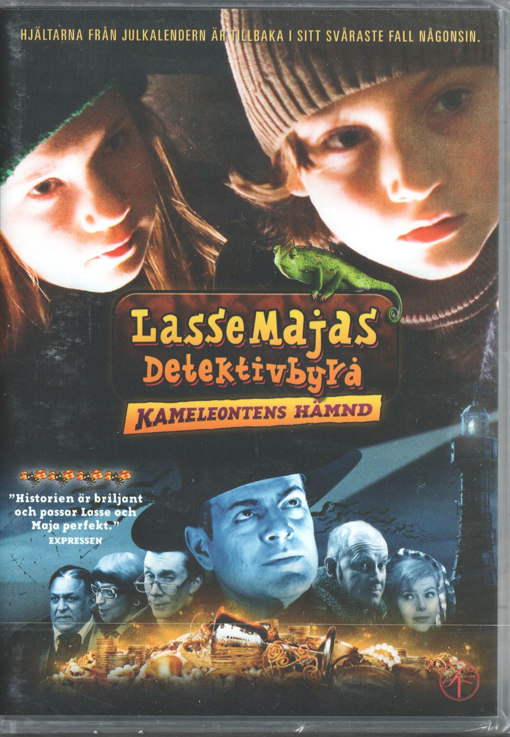 LasseMajas Deektivbyrå Kameleontens Hämnd (2008) DVD