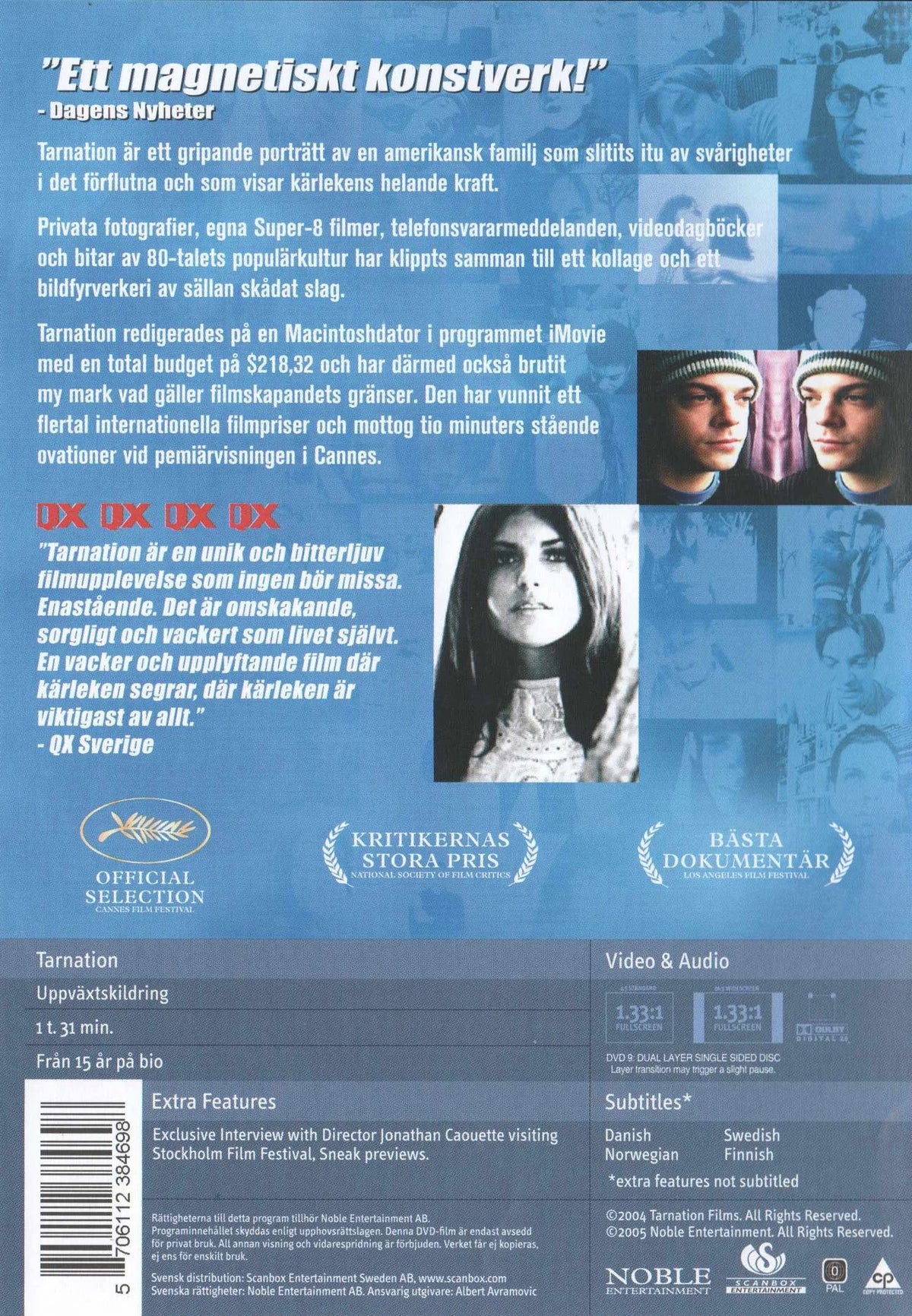 Tarnation (2004) DVD