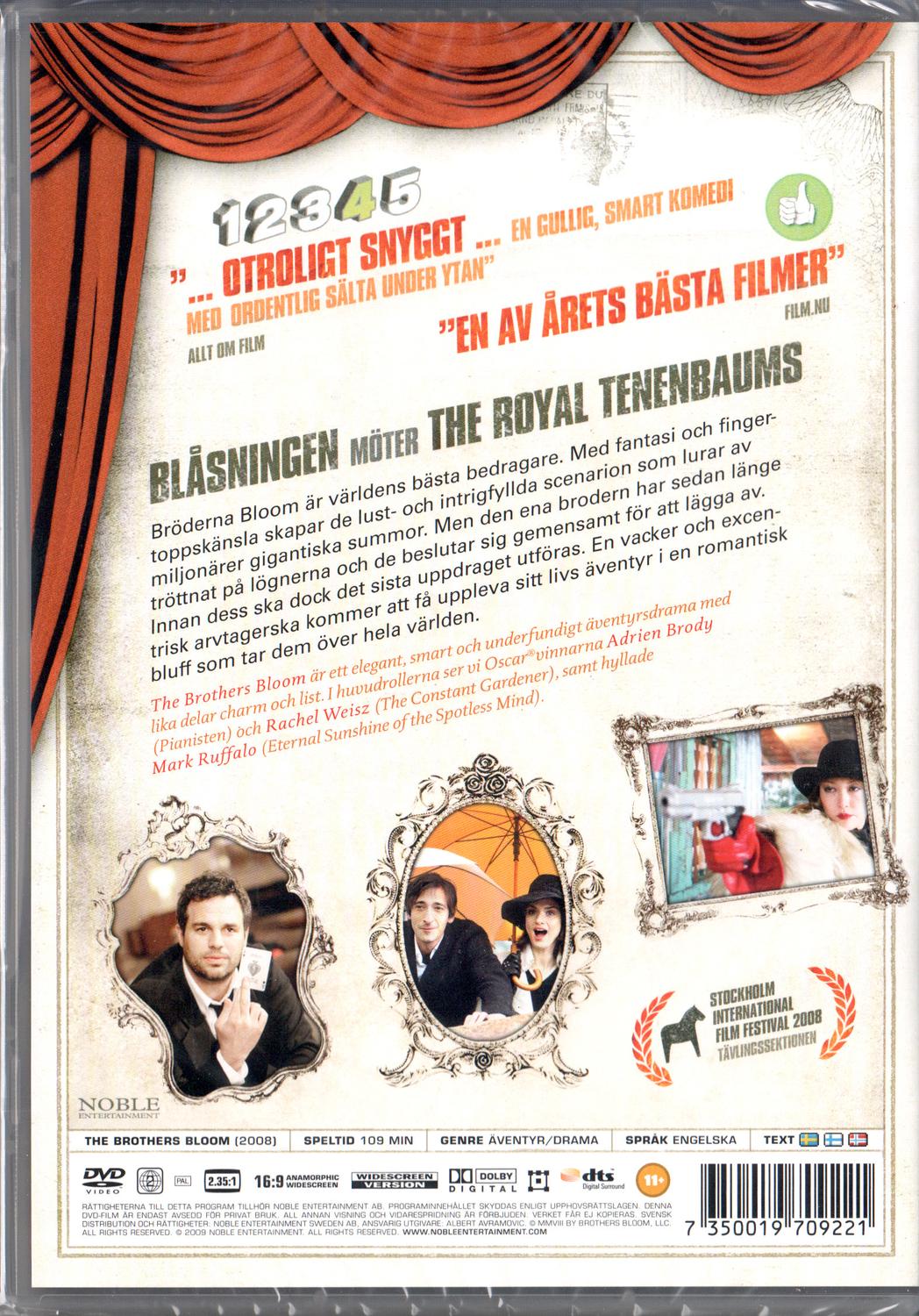 The Brothers Bloom (2008) DVD