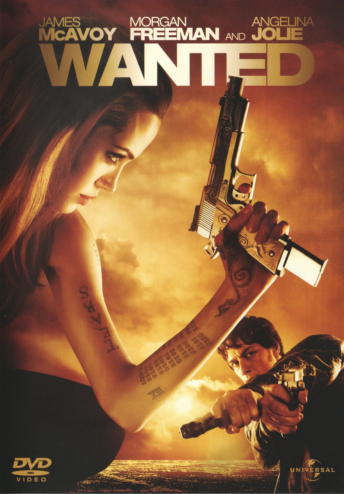 Wanted (2008) DVD