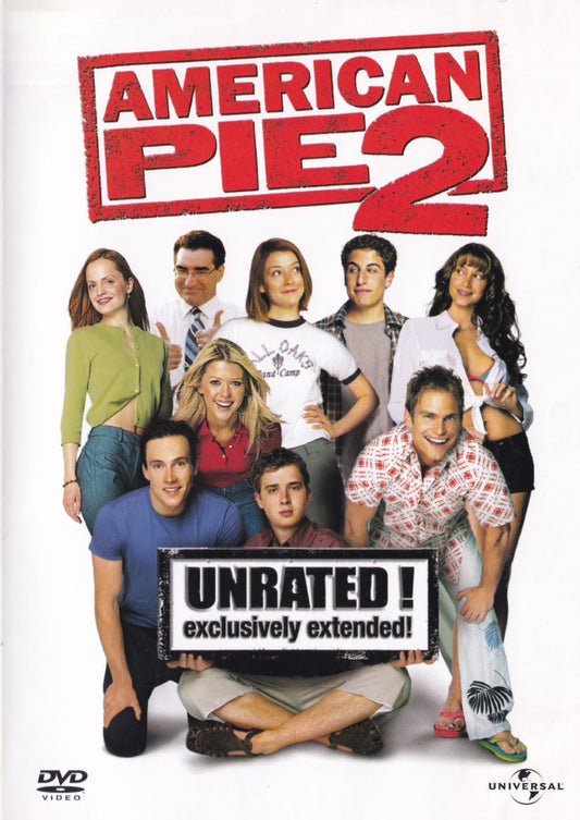 American Pie 2 (2001) DVD, UNRATED