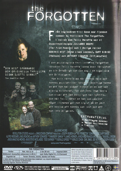 The Forgotten (2004) DVD