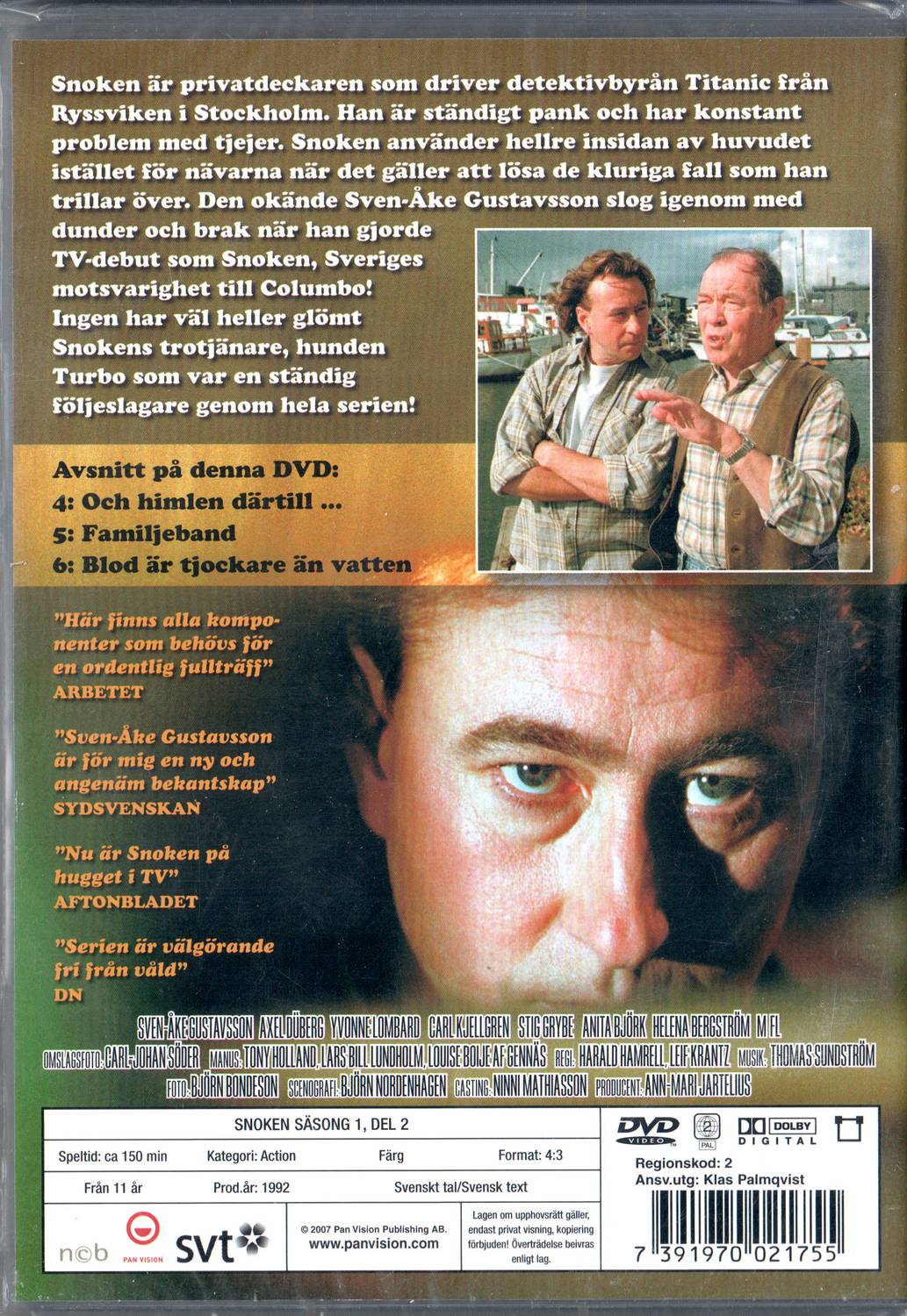 Snoken Säsong 1 Del 2 (1992) DVD