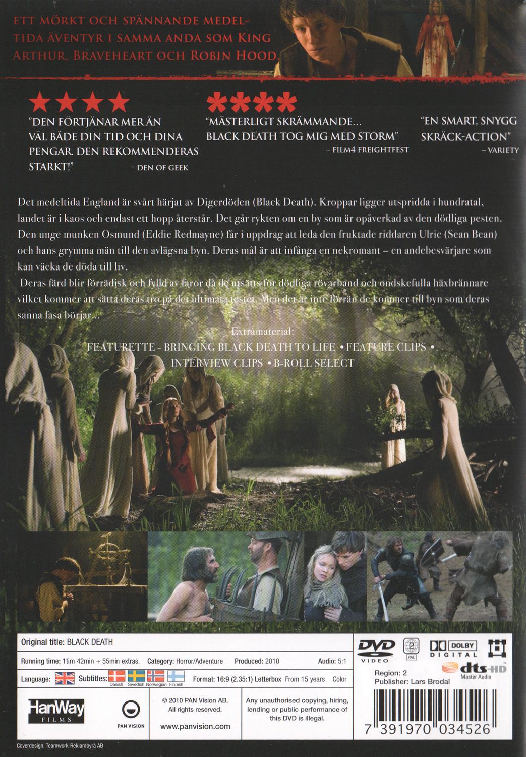 Black Death (2010) DVD