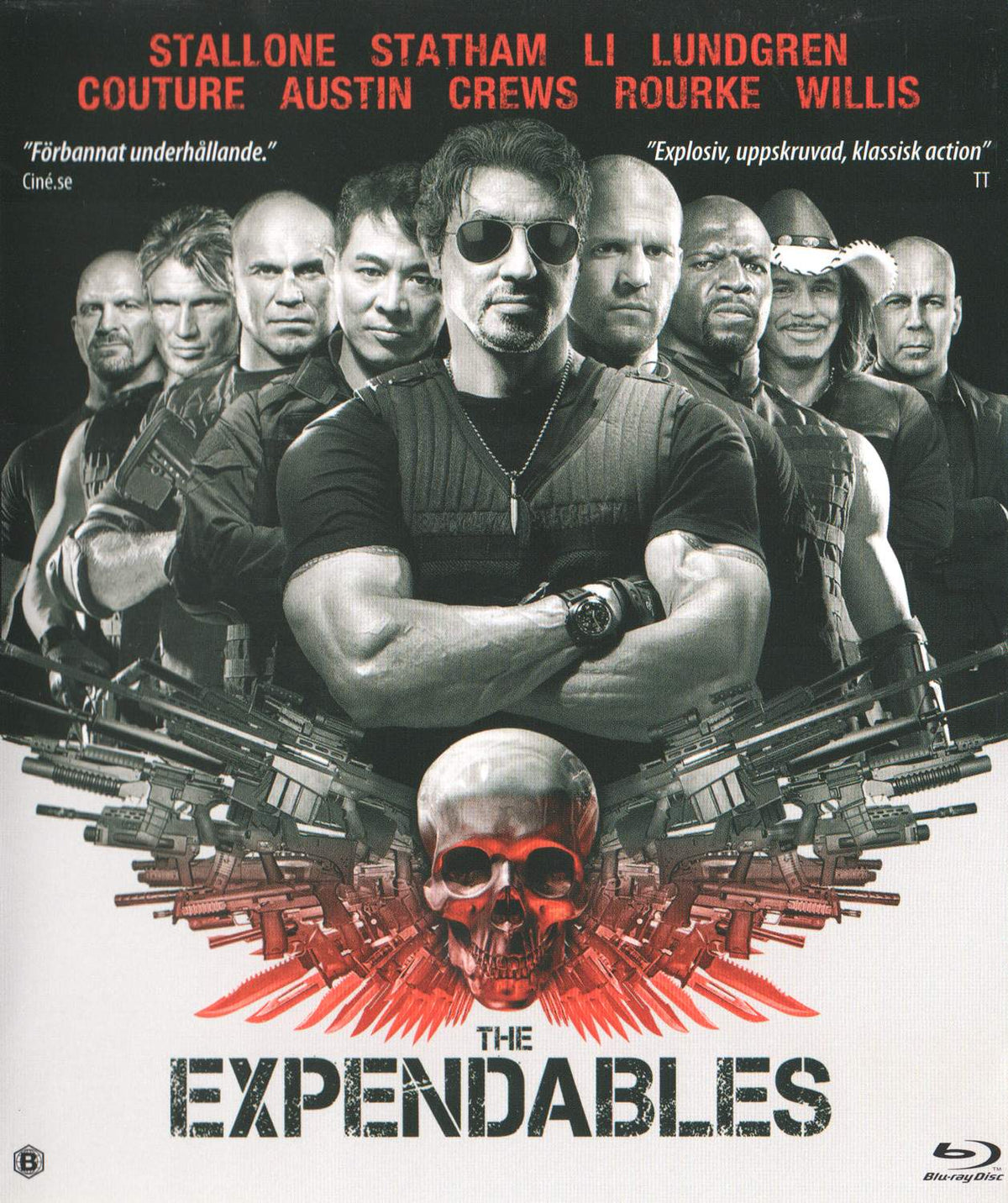 The Expendables (2010) Blu-ray, Norwegian Edition