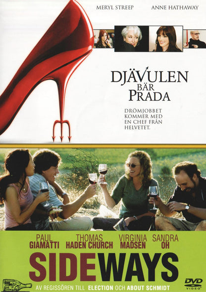 The Devil Wears Prada 2006 & Sideways (2004) DVD