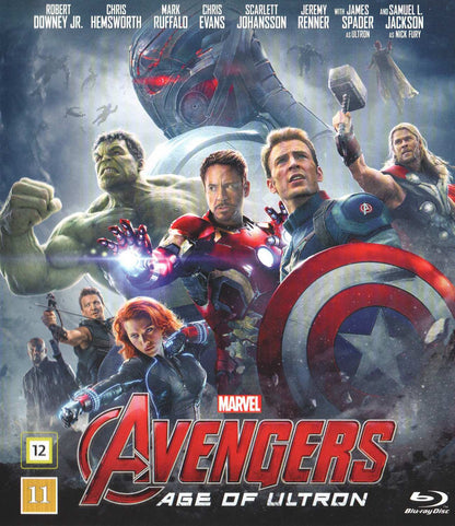 Avengers Age of Ultron (2015) Blu-ray